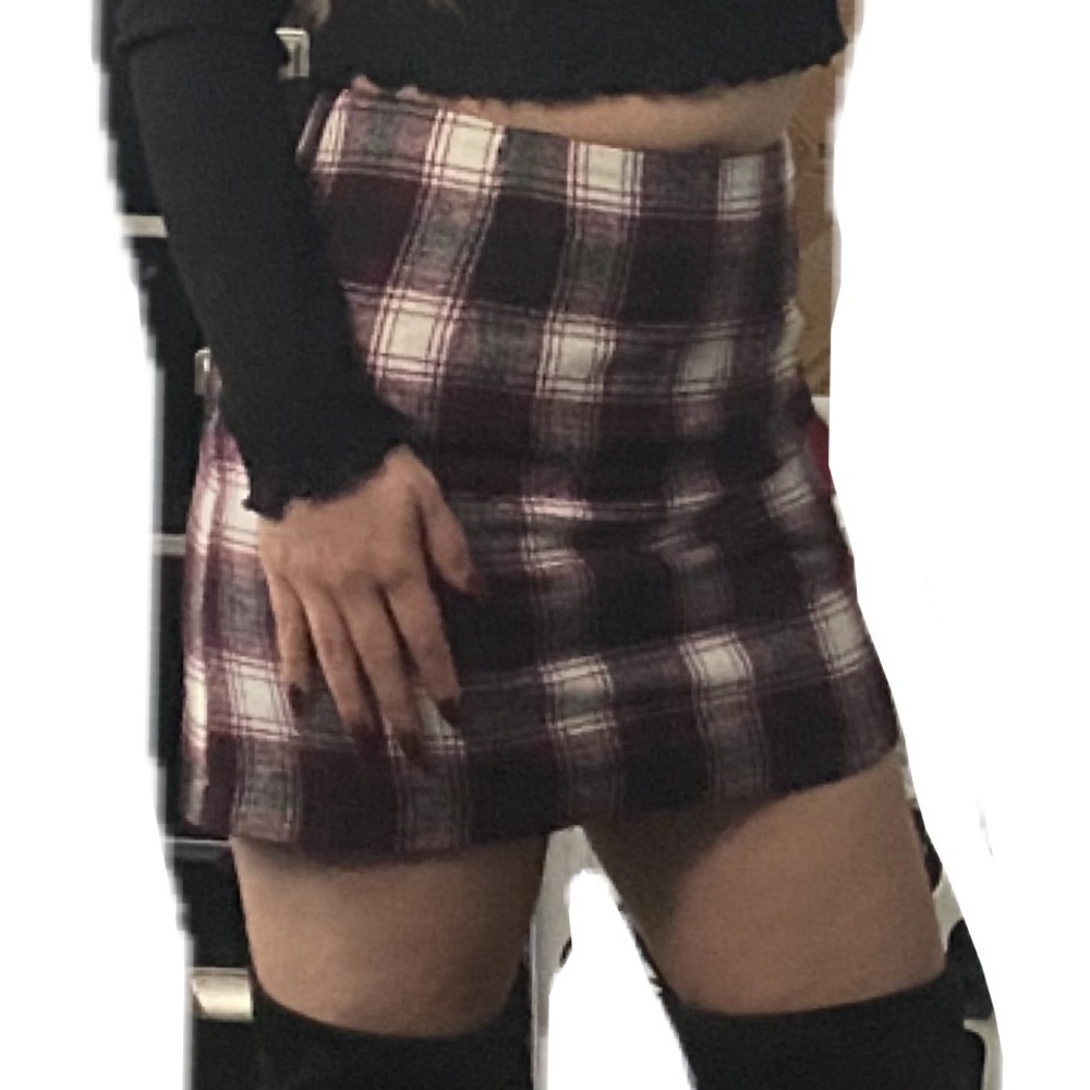 Forever 21 plaid skirt